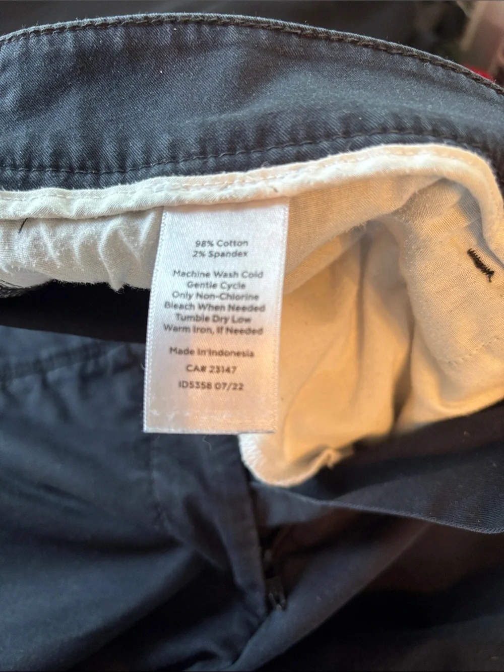 Talbots Black Shorts Size 16 - Picture 4 of 4